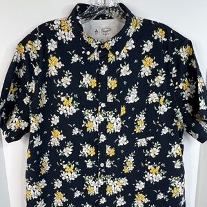 Original Penguin Men's Size L Short Sleeve Button Down Shirt